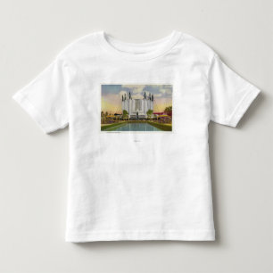 Exterior View of the Travel Building Toddler T-Shirt