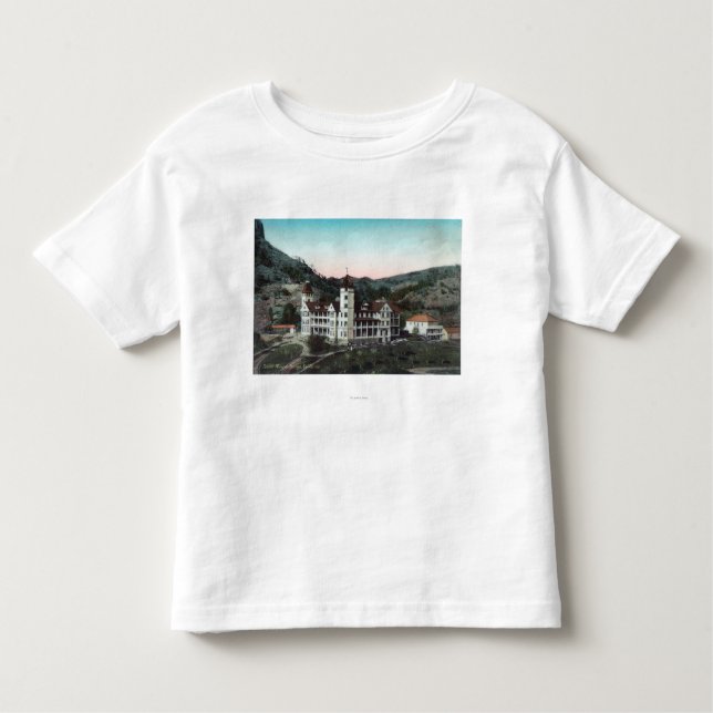 Exterior View of the Tuscan Mineral Springs Bldg Toddler T-Shirt (Front)