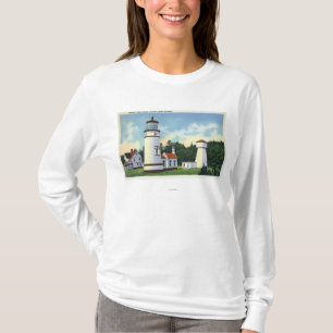 Exterior View of the Umpqua LighthouseCoast T-Shirt