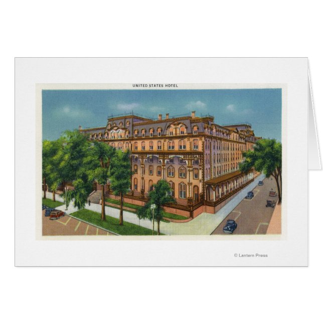 Exterior View of the US Hotel (Front Horizontal)