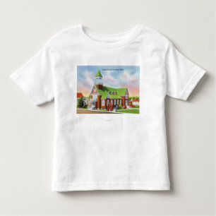 Exterior View of the York Beach Catholic Toddler T-Shirt