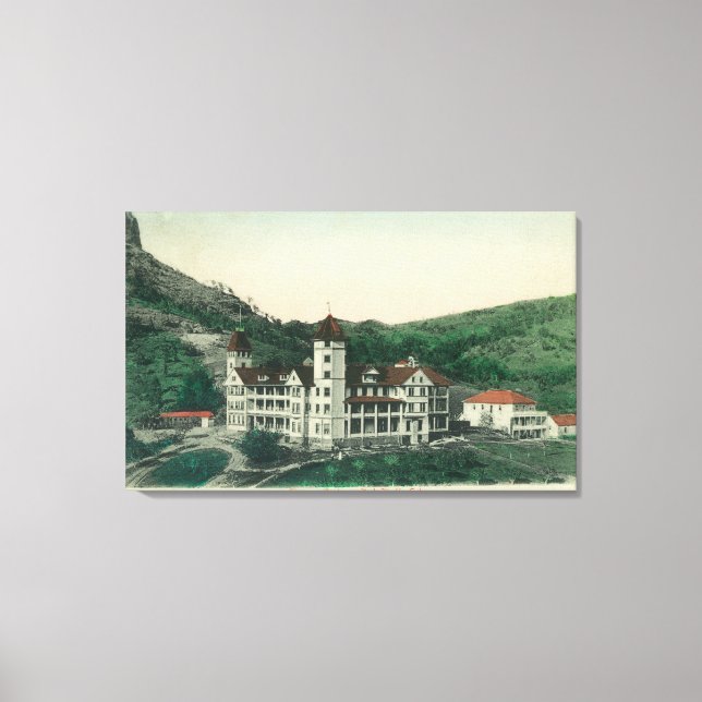 Exterior View of Tuscan SpringsRed Bluff, CA Canvas Print (Front)