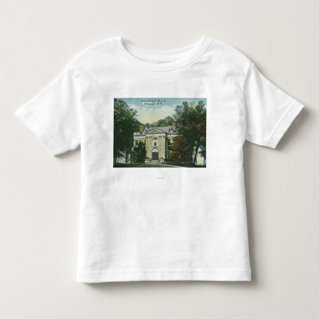 Exterior View of Union College YMCA Toddler T-Shirt (Front)