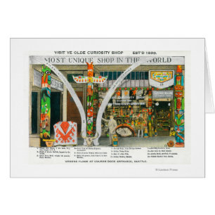 Exterior View of Ye Olde Curio Shop, Whale