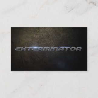Exterminator Business card