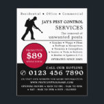 Exterminator, Pest Control Advertising Flyer<br><div class="desc">Exterminator,  Pest Control Advertising Flyer by The Business Card Store.</div>