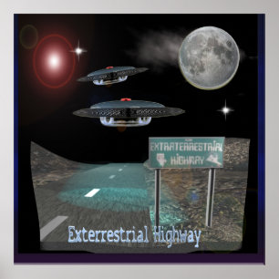 Exterrestrial Highway poster
