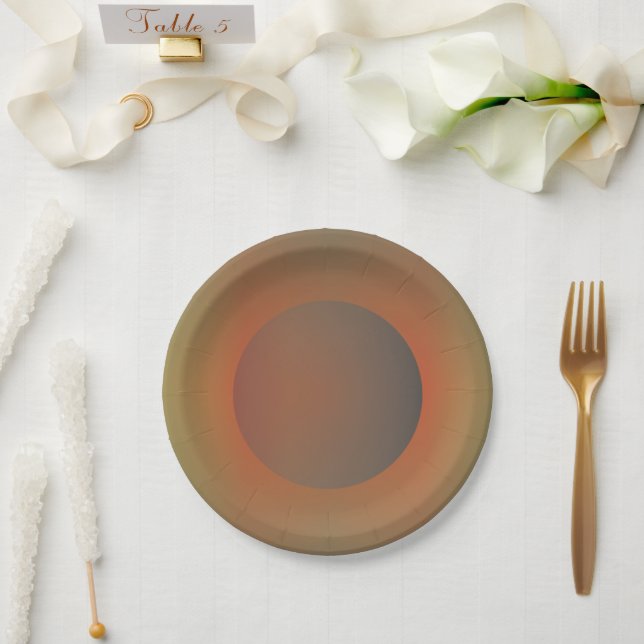 Extinguished Paper Plates (Wedding)