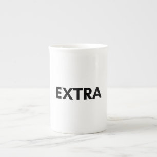 extra bone china mug