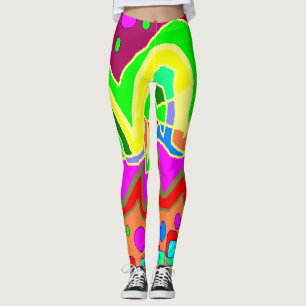 Extra bright bold colours leggings