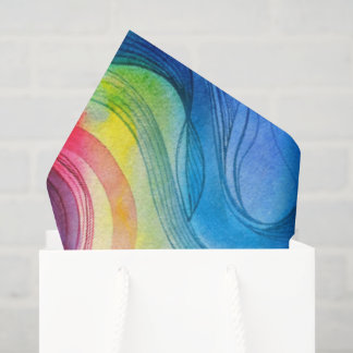 Extra bright watercolour  tissue paper
