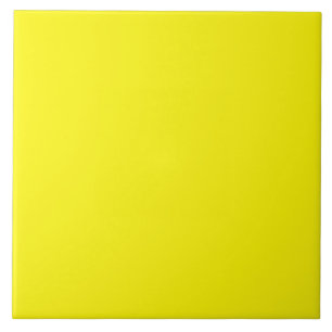 Extra Bright Yellow Tile