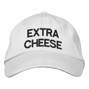 Extra Cheese Embroidered Hat