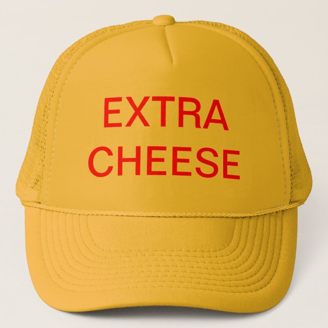 EXTRA CHEESE TRUCKER HAT (Front)