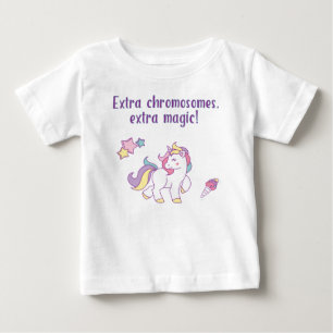 Extra Chromosome Magic Unicorn Baby T-Shirt