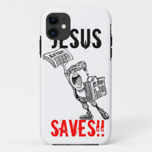 Extra, extra! Jesus Saves!! Case-Mate iPhone Case