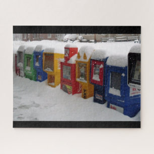 EXTRA EXTRA SNOW STORM IN OHIO U.S.A JIGSAW PUZZLE