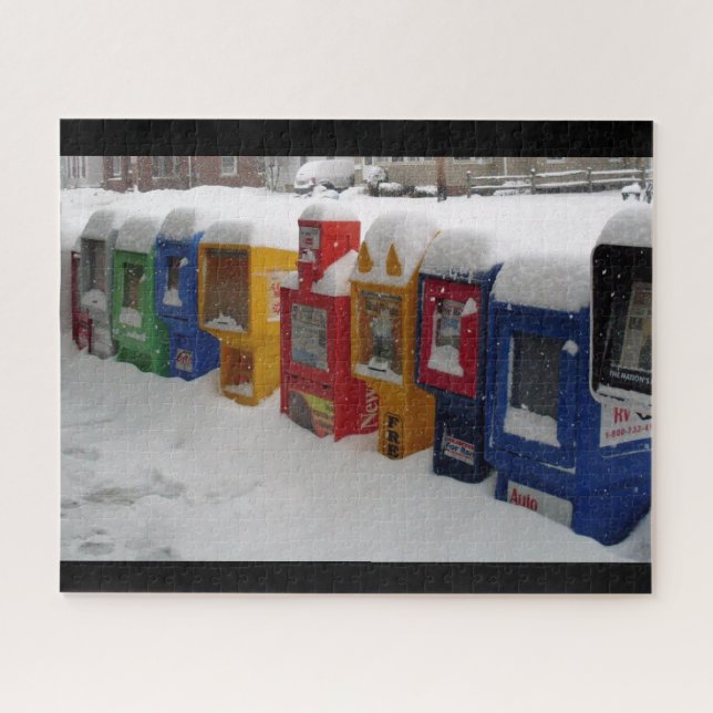 EXTRA EXTRA SNOW STORM IN OHIO U.S.A JIGSAW PUZZLE (Horizontal)