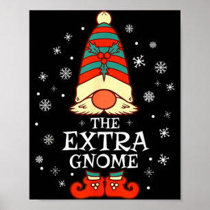Extra Gnome Xmas Family Christmas  Poster