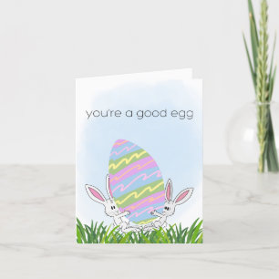 Extra Large Easter Egg Card