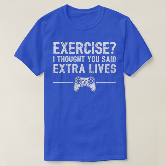 Extra Lives Funny Video Game Controller Retro  Boy T-Shirt (Design Front)
