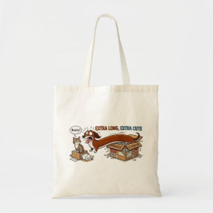 Extra Long Extra Cute Dachshund Tote Bag