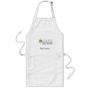 Extra Long Twill Apron, OJMAG logo & "Tool Junkie" Apron
