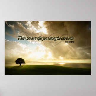 Extra Mile Motivational Poster