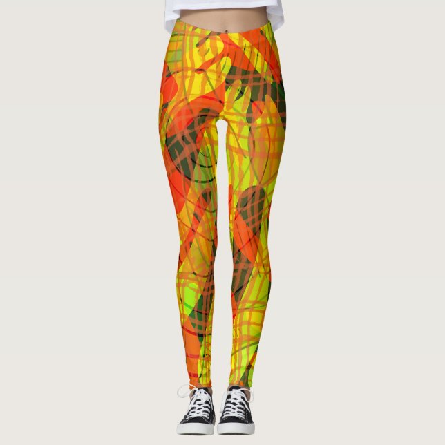 Extra Peachy Leggings (Front)