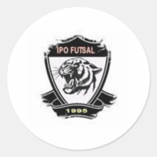 Extra small FUTSAL IPO Classic Round Sticker