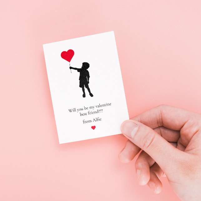 Extra small kids simple valentines  card (Creator Uploaded)