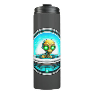 Extra Terrestrial Flying in a UFO   Thermal Tumbler