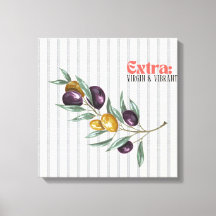 Extra Virgin Vibrant Mediterranean Olive Branch