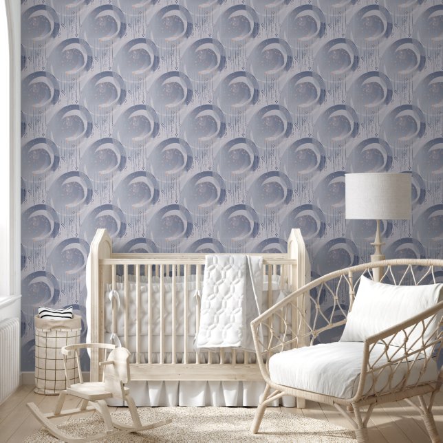 Extraordinary Abstract Deco Shapes Pattern 1 Wallpaper (Kids)