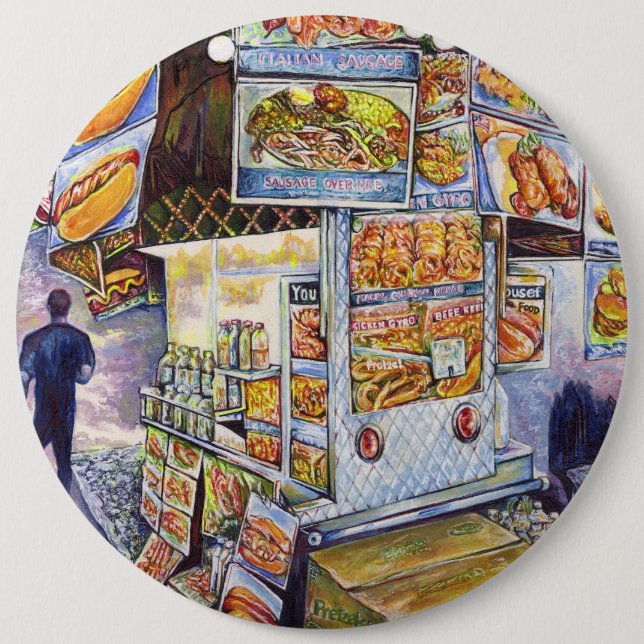 Extraordinary Artistic Workload 6 Cm Round Badge (Front)