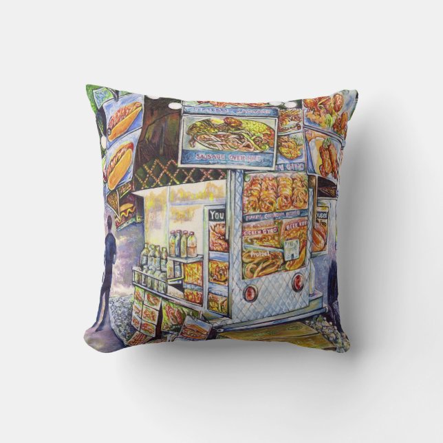 Extraordinary Artistic Workload Cushion (Front)