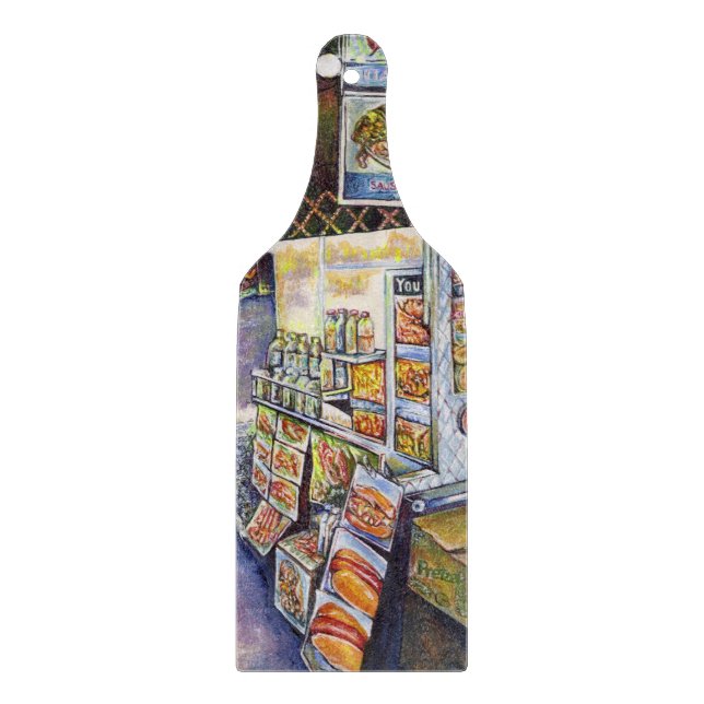 Extraordinary Artistic Workload Cutting Board (Front)