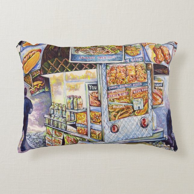 Extraordinary Artistic Workload Decorative Cushion (Front)