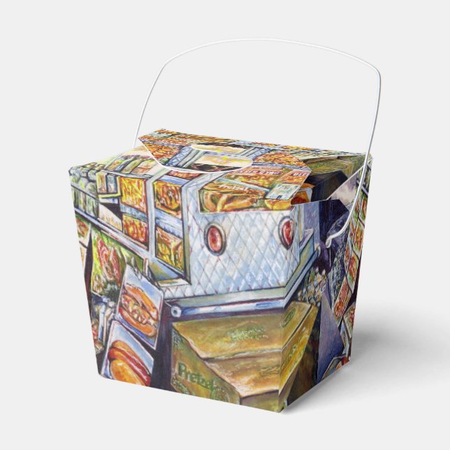 Extraordinary Artistic Workload Favour Box (Front Side)