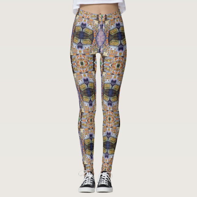 Extraordinary Artistic Workload Leggings (Front)