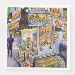 Extraordinary Artistic Workload Napkin