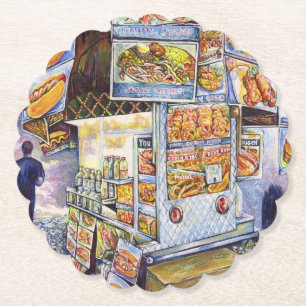 Extraordinary Artistic Workload Paper Coaster