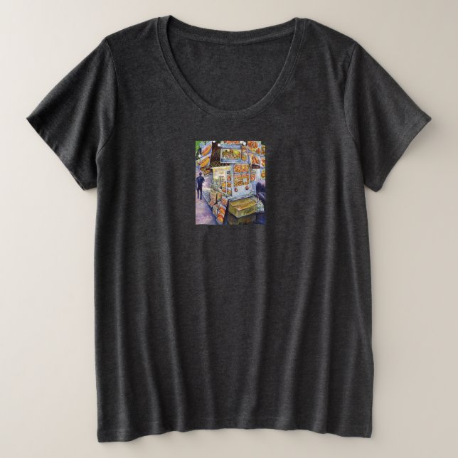 Extraordinary Artistic Workload Plus Size T-Shirt (Design Front)