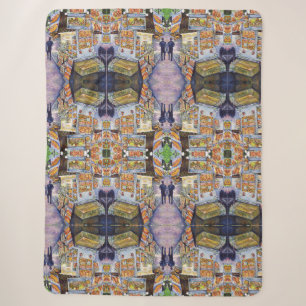 Extraordinary Artistic Workload Sherpa Blanket