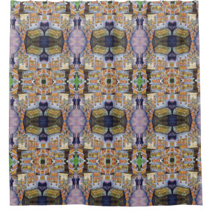 Extraordinary Artistic Workload Shower Curtain