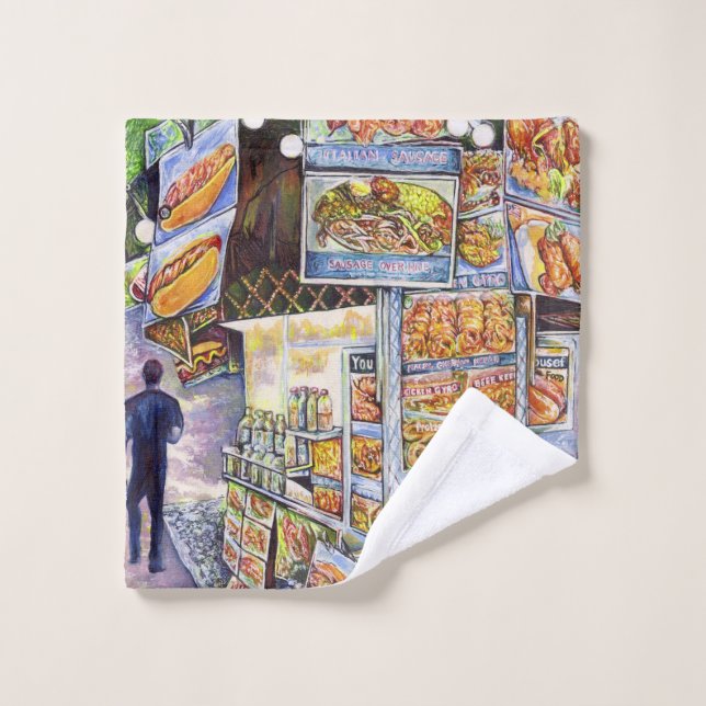 Extraordinary Artistic Workload Wash Cloth (Wash Cloth)