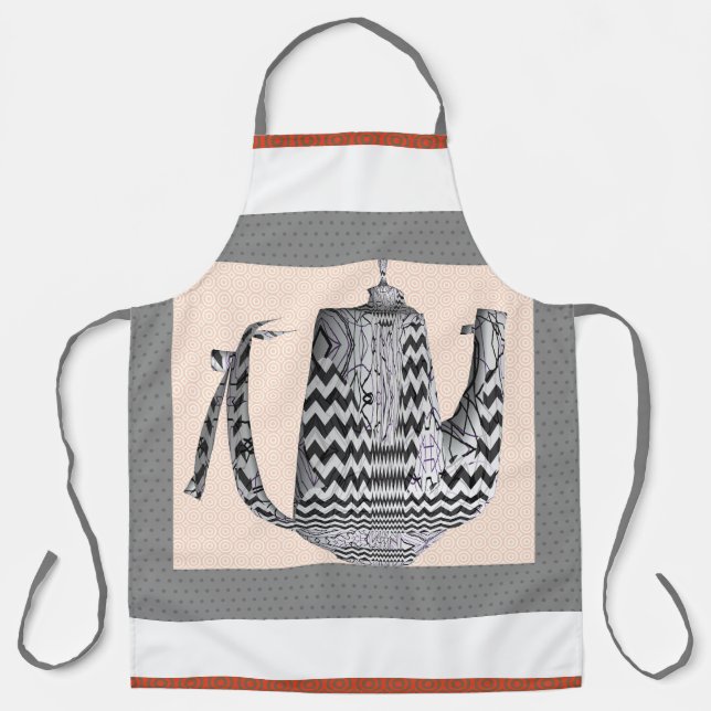 Extraordinary Coffeepot  Kitchen Craft Chef  Apron (Front)