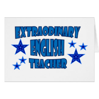 EXTRAORDINARY ENGLISH TEACHER