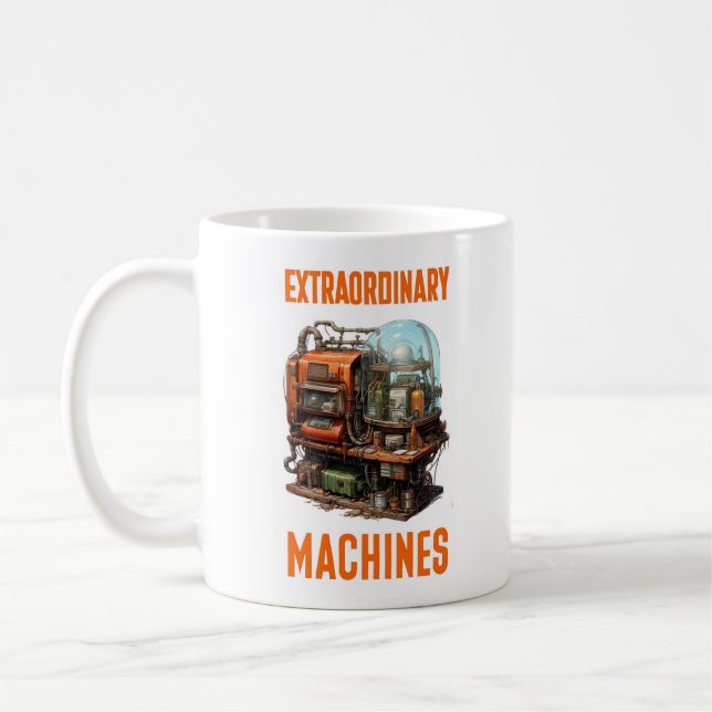 EXTRAORDINARY MACHINES Collection Game 07 Coffee Mug (Left)