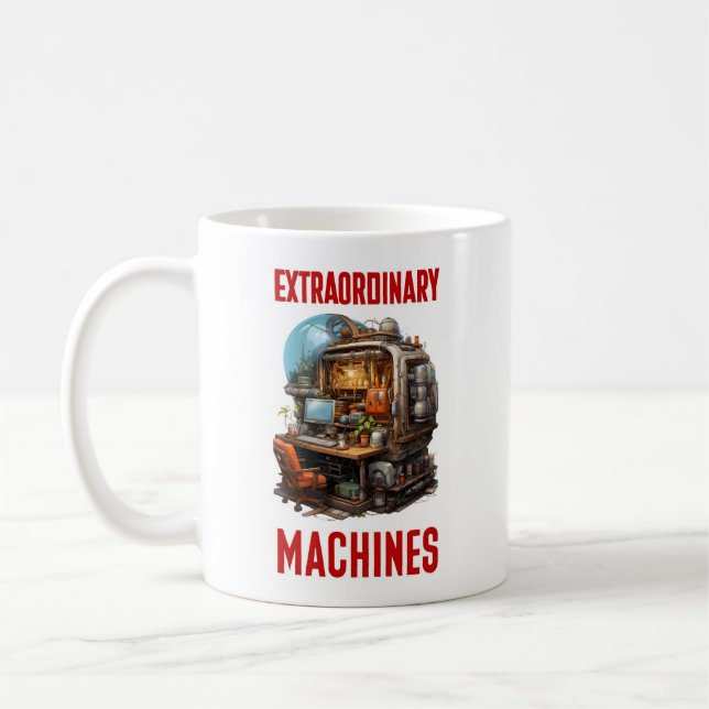 EXTRAORDINARY MACHINES Collection Game 08 Coffee Mug (Left)